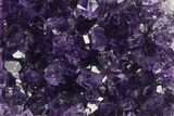 Amethyst Cut Base Crystal Cluster - Uruguay #138852-1